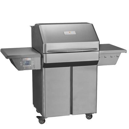 Memphis Pro Wood Fire Pellet Grill – 430 Stainless Steel, Wi-Fi Smart Control, Convection Cooking &amp; Accessory Kit