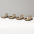 POLYWOOD PW Designer Series Elevate 7-Piece Chaise Lounge Set in Vintage Sahara