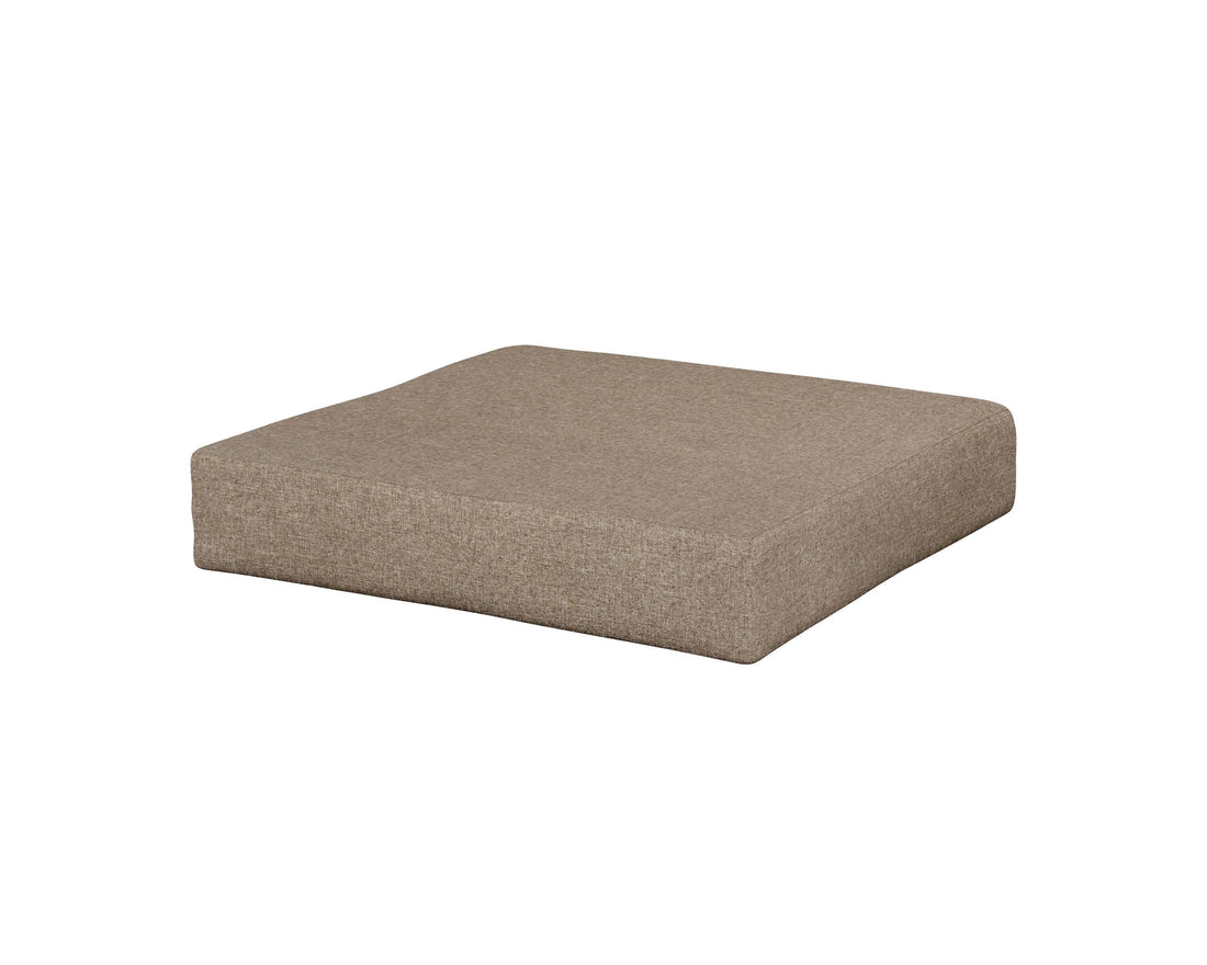 POLYWOOD Prescott Ottoman Cushion in Spiced Burlap