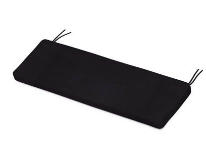 POLYWOOD Chinoiserie 60" Bench Seat Cushion in Midnight Linen
