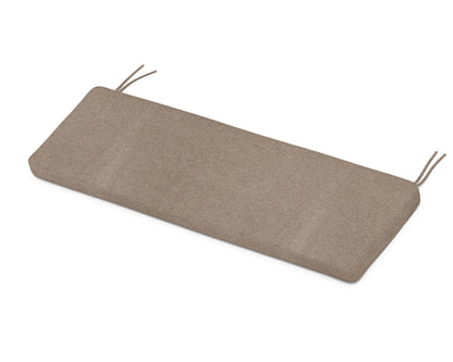 POLYWOOD Chinoiserie 60" Bench Seat Cushion in Spiced Burlap