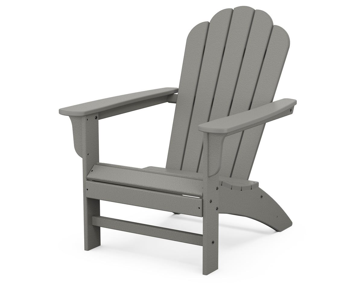 POLYWOOD Cottage Adirondack Chair in Slate Grey