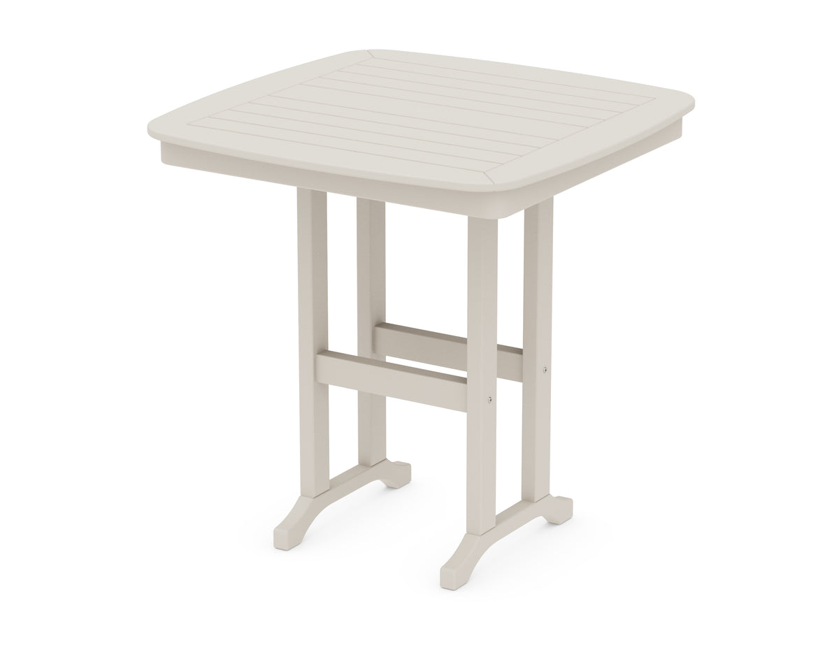POLYWOOD Nautical 37" Counter Table in Sand