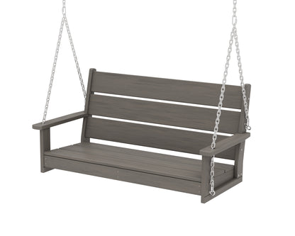 POLYWOOD Lakeside 48" Swing in Driftwood