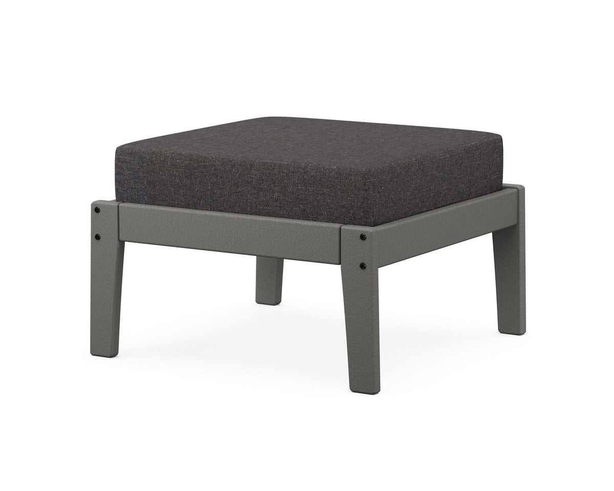POLYWOOD Lakeside Deep Seating Ottoman angle view
