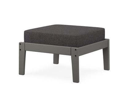 POLYWOOD Lakeside Deep Seating Ottoman angle view
