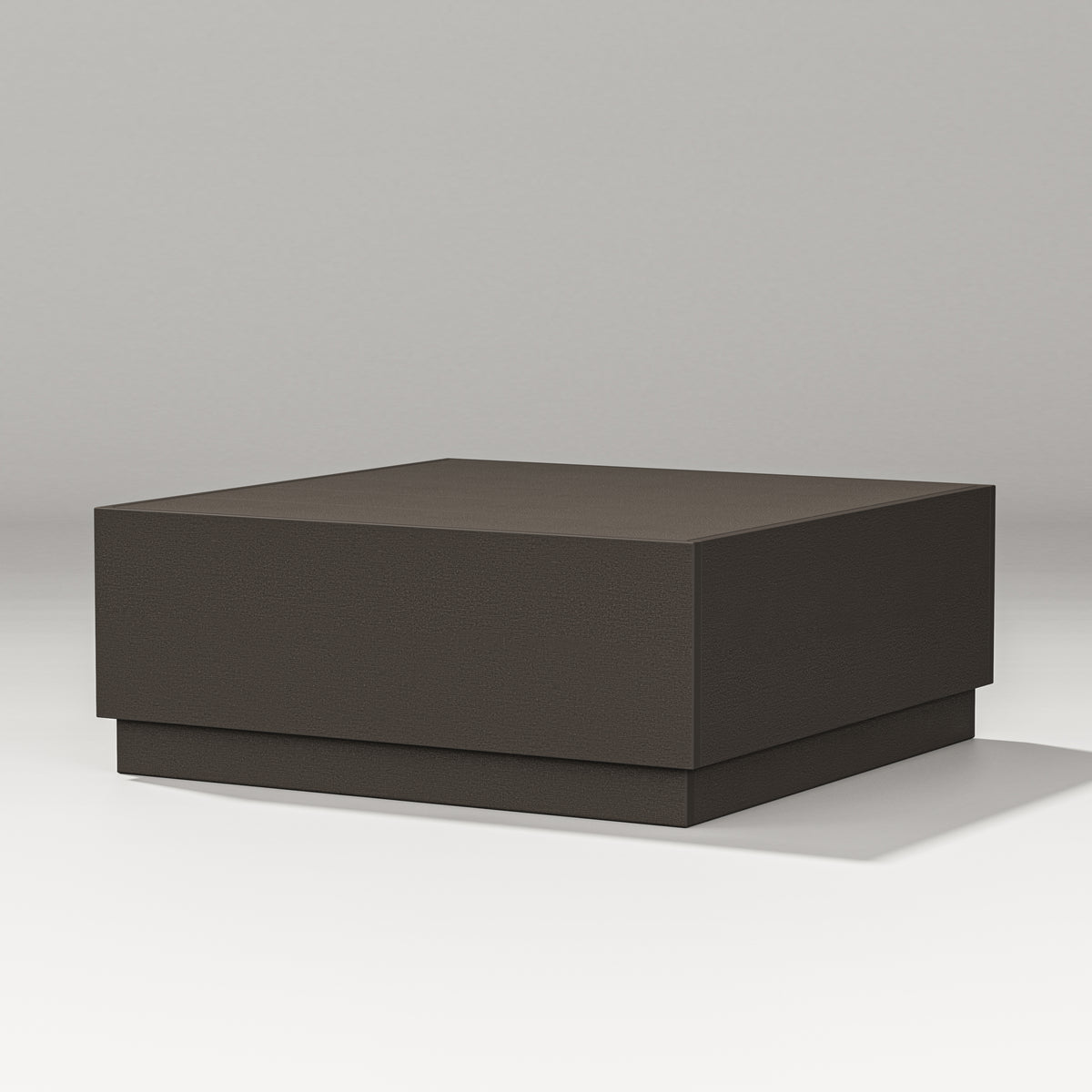 POLYWOOD Elevate Modular Table in Vintage Coffee