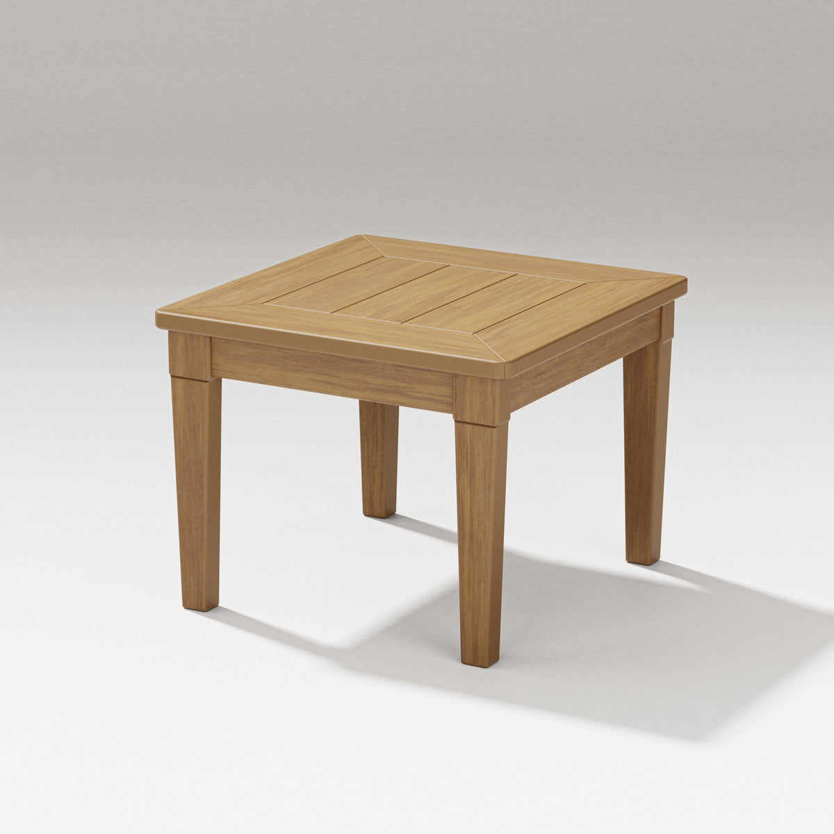 POLYWOOD Estate End Table in Natural