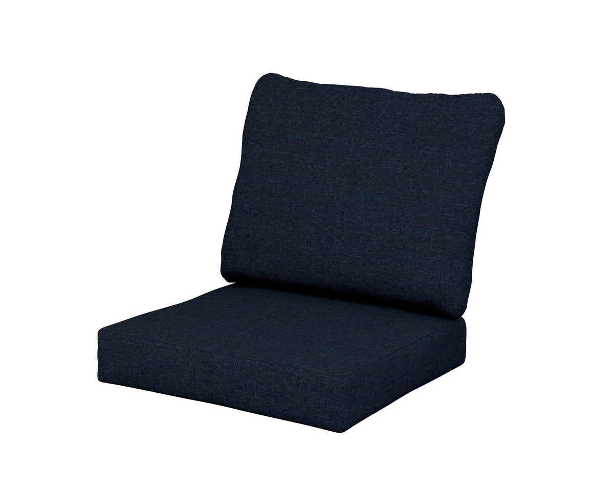 POLYWOOD Classics Seat/Back Cushion Set in Marine Indigo