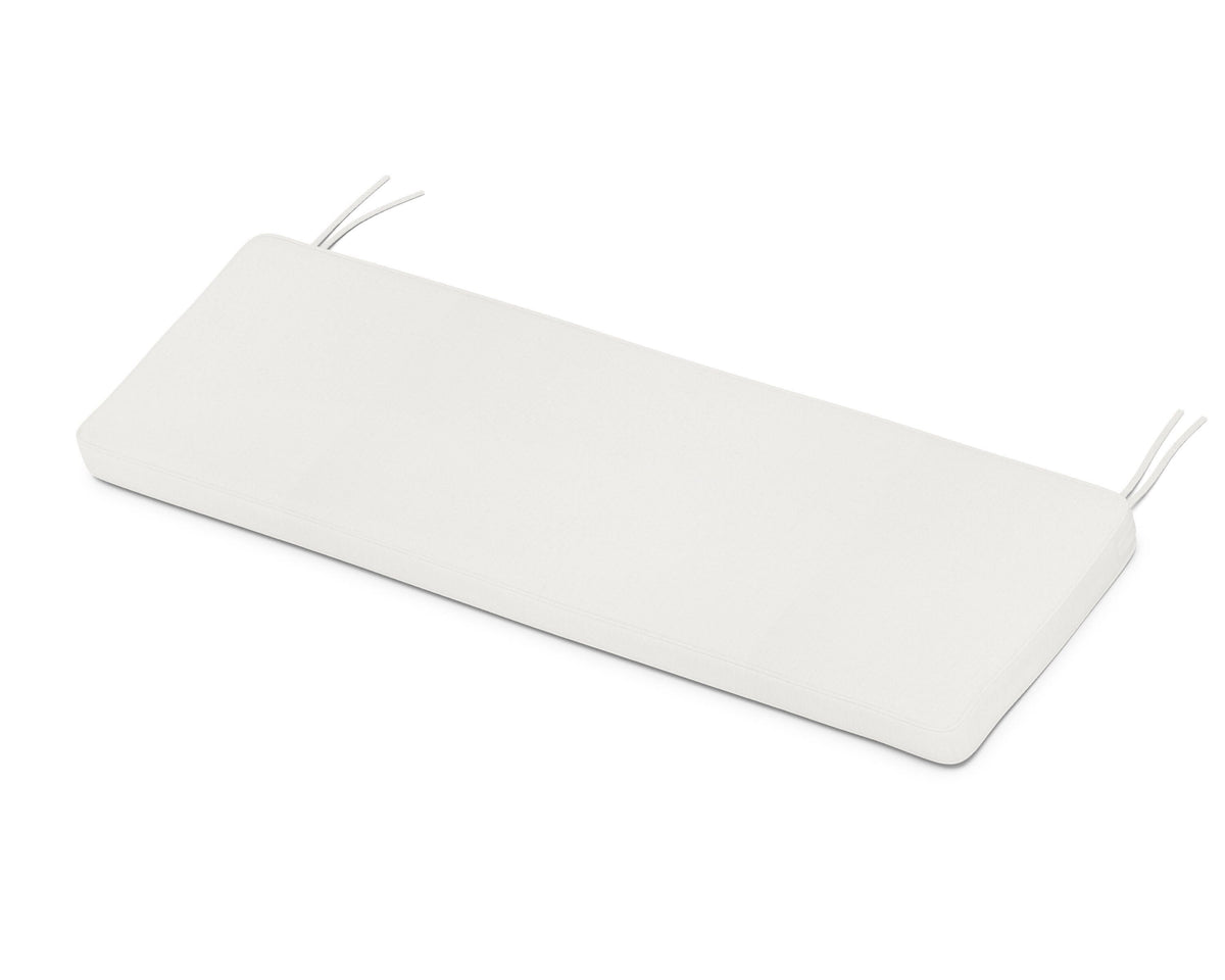 POLYWOOD Chinoiserie 60" Bench Seat Cushion in Natural Linen