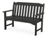 POLYWOOD Country Living 48" Garden Bench in Black