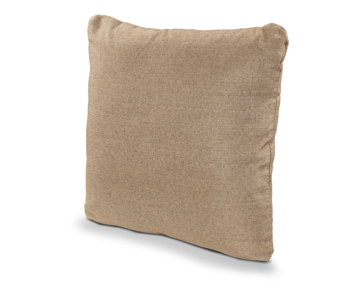 POLYWOOD 20" Outdoor Throw Pillow in Sesame