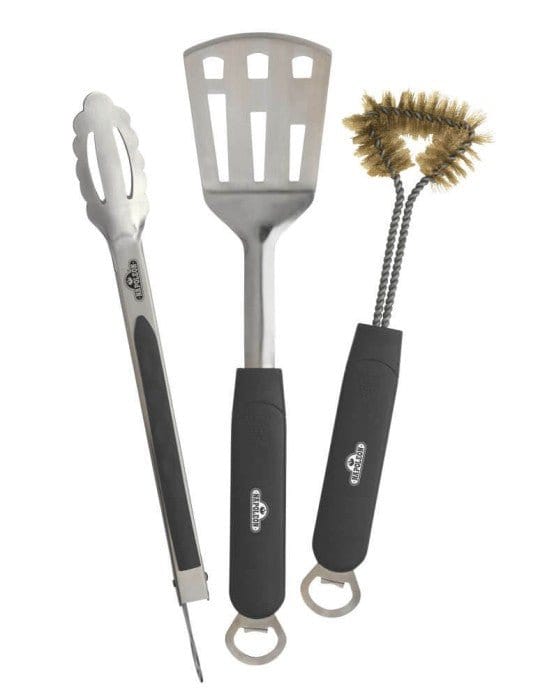 Napoleon Grills Grill Accessories 3 Piece Stainless Steel Grill Tool Kit for Napoleon Grills
