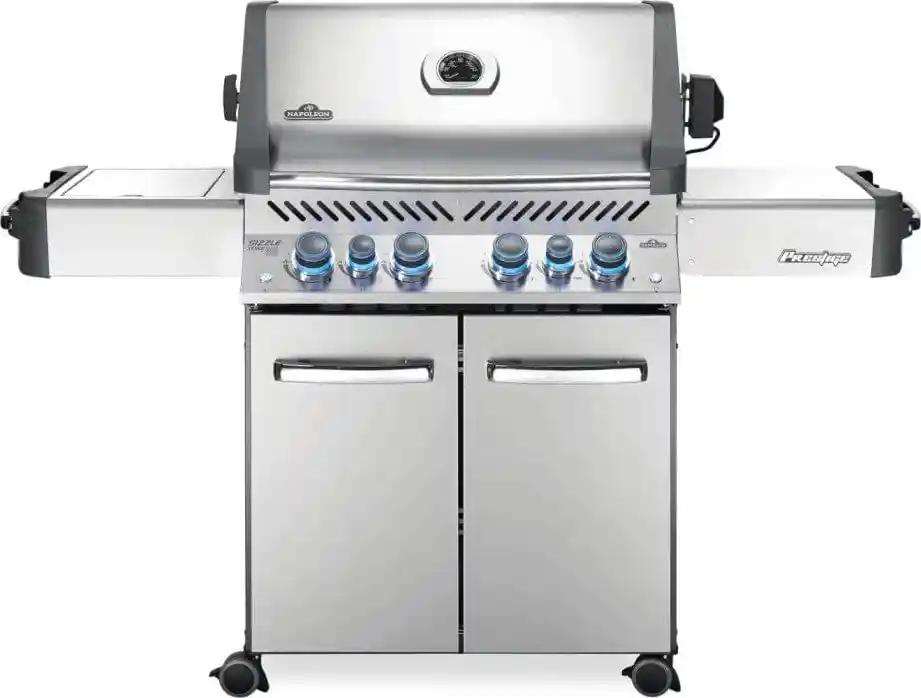 Napoleon Grills Grills Stainless Steel / Propane Prestige® 500 RSIB  with Infrared Side and Rear Burners
