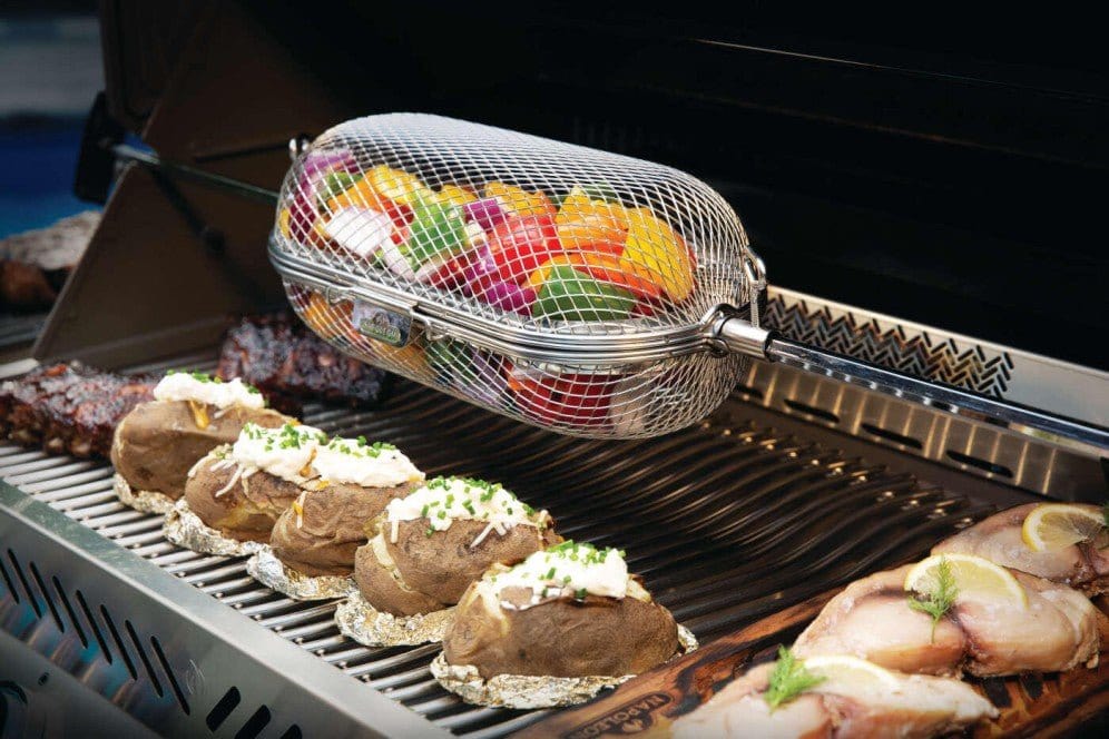 Rotisserie Grill Basket for Napoleon Grills - Casual Furniture World