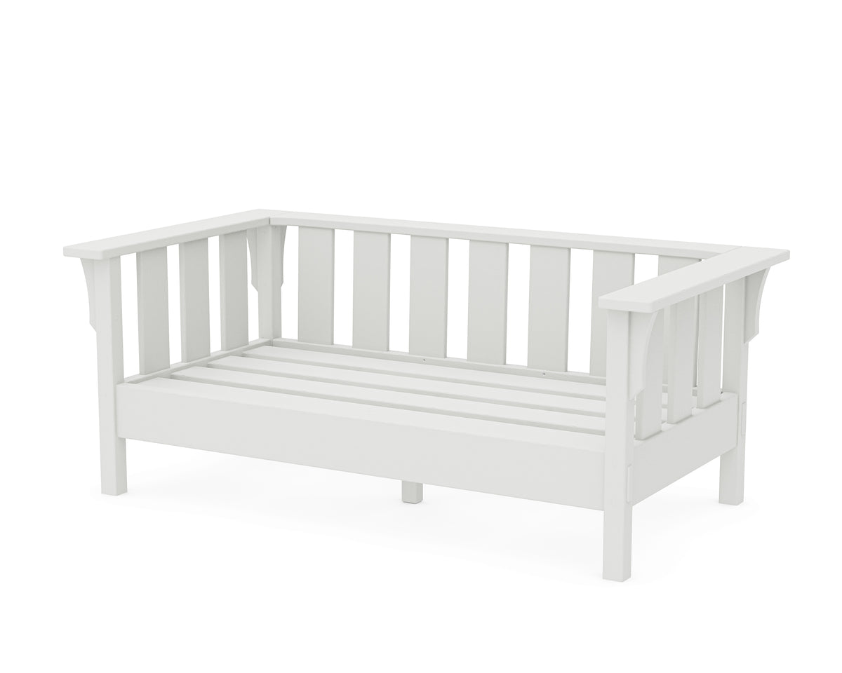 POLYWOOD Acadia Deep Seating Loveseat Frame in Vintage White