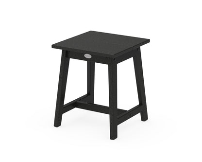 POLYWOOD Studio Side Table in Black
