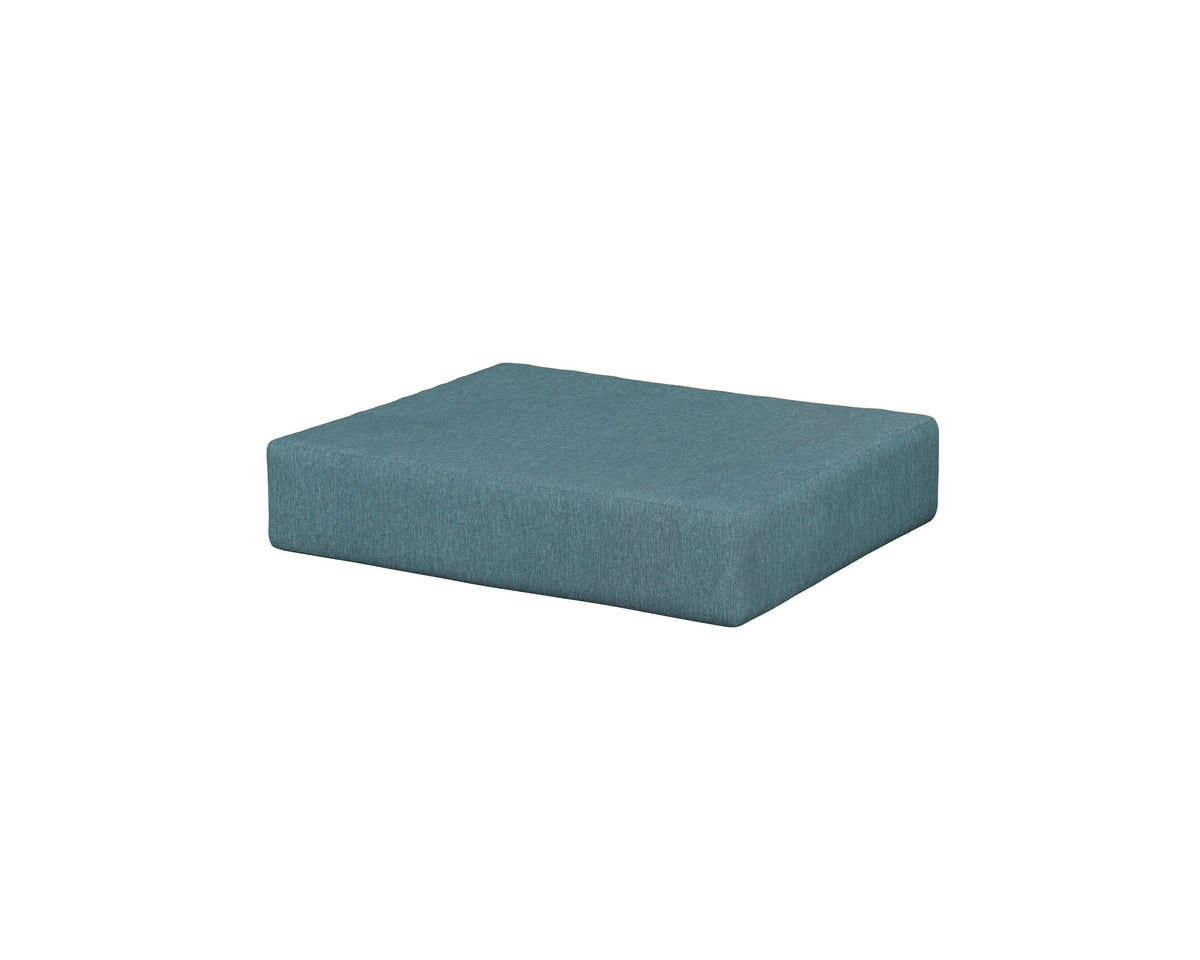 POLYWOOD Acadia Ottoman Cushion in Ocean Teal