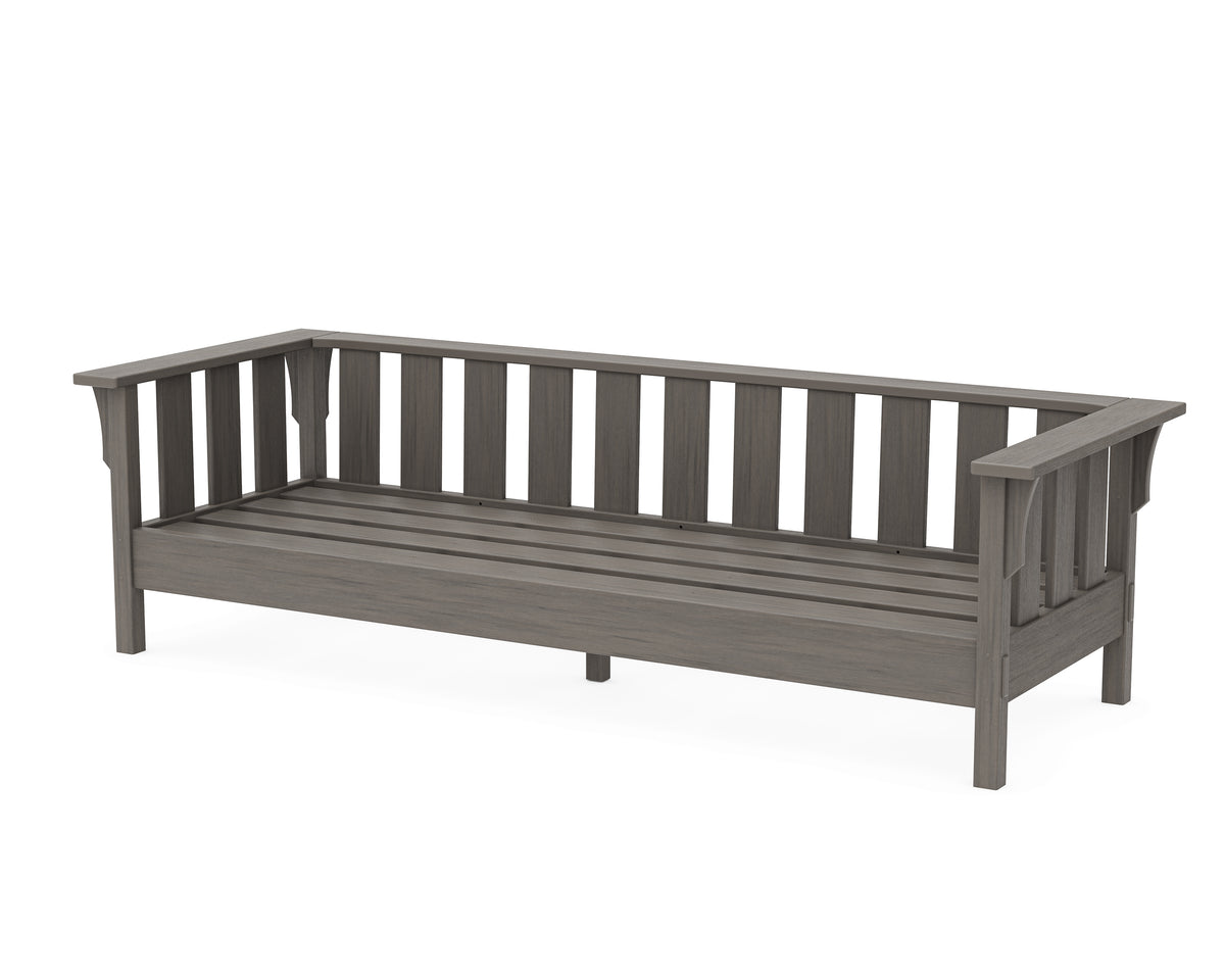 POLYWOOD Acadia Deep Seating Sofa Frame in Driftwood
