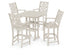 POLYWOOD Country Living Wovendale 5-Piece Bar Set in Sand