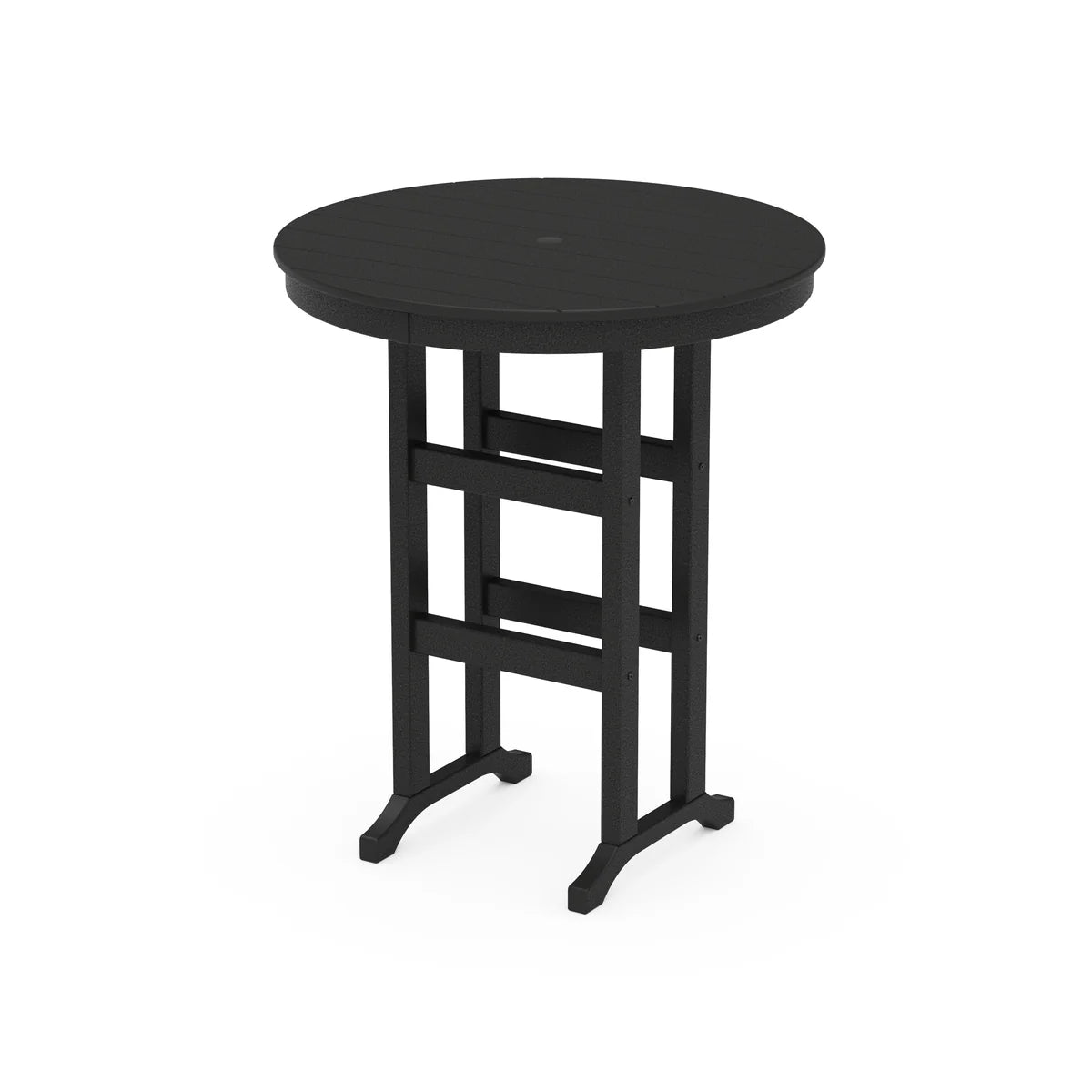 POLYWOOD 36" Round Farmhouse Bar Table