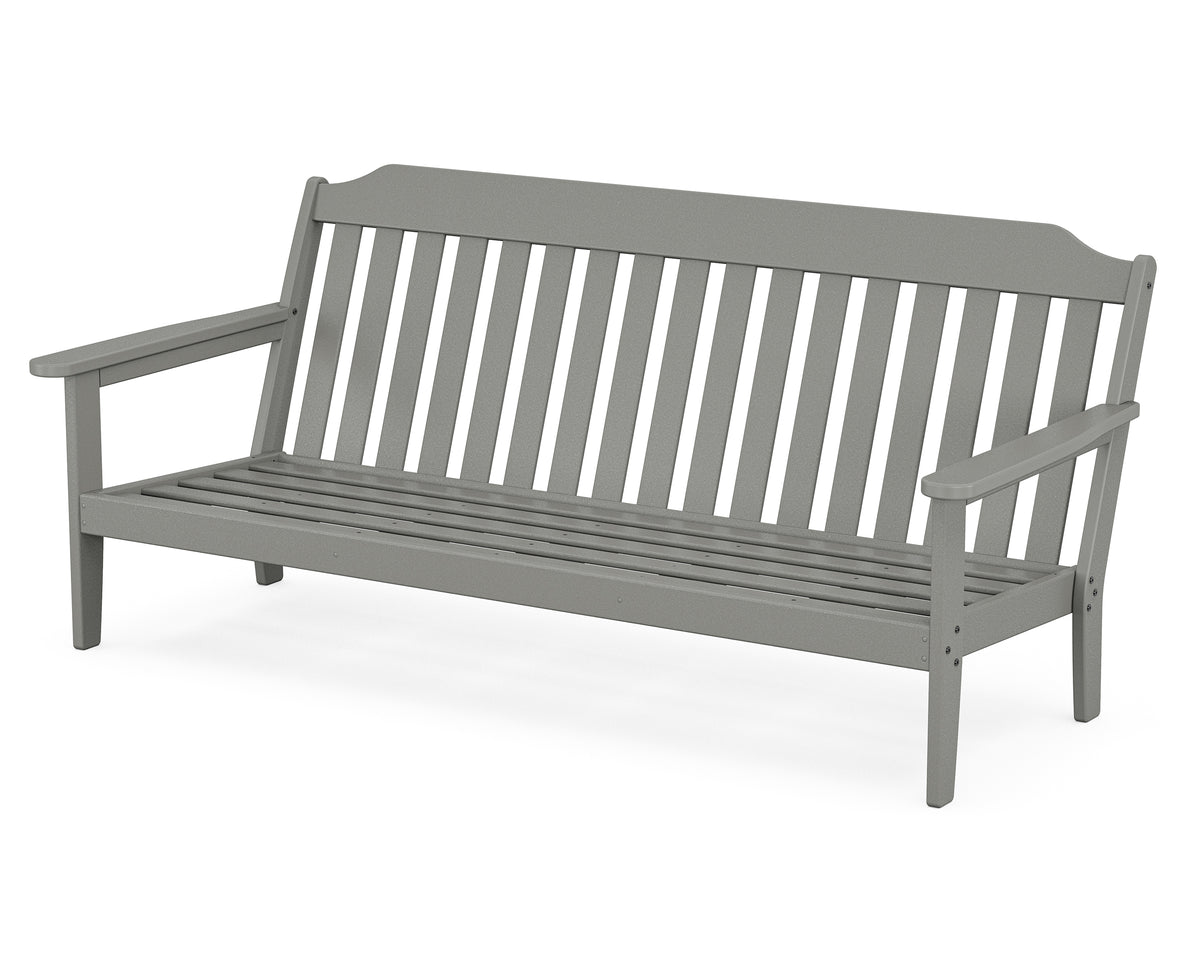 POLYWOOD Country Living Cottage Deep Seating Sofa Frame in Slate Grey