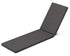 POLYWOOD Chaise Seat/Back Pad in Ash Charcoal