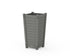 POLYWOOD Nautical Tapered Square Planter Box in Slate Grey