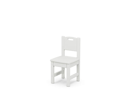 POLYWOOD Toddler Dining Chair in White
