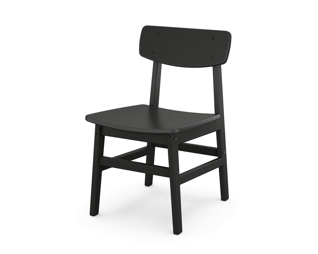 POLYWOOD Modern Studio Urban Chair (Single) in Black