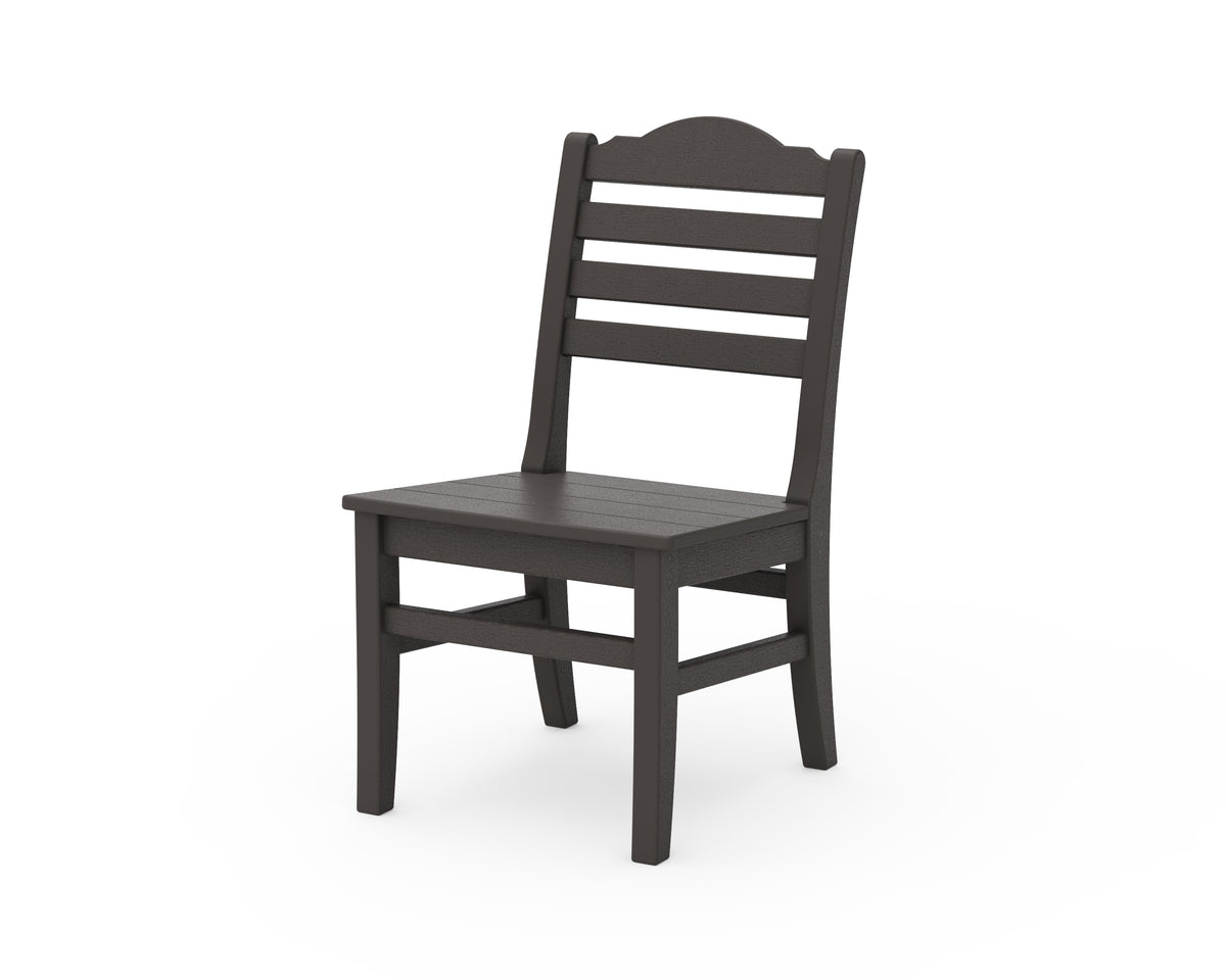 POLYWOOD Savannah Dining Side Chair in Vintage Coffee