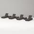 POLYWOOD PW Designer Series Elevate 7-Piece Chaise Lounge Set in Vintage Coffee
