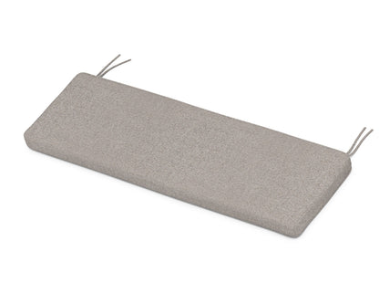POLYWOOD Chinoiserie 60" Bench Seat Cushion in Weathered Tweed