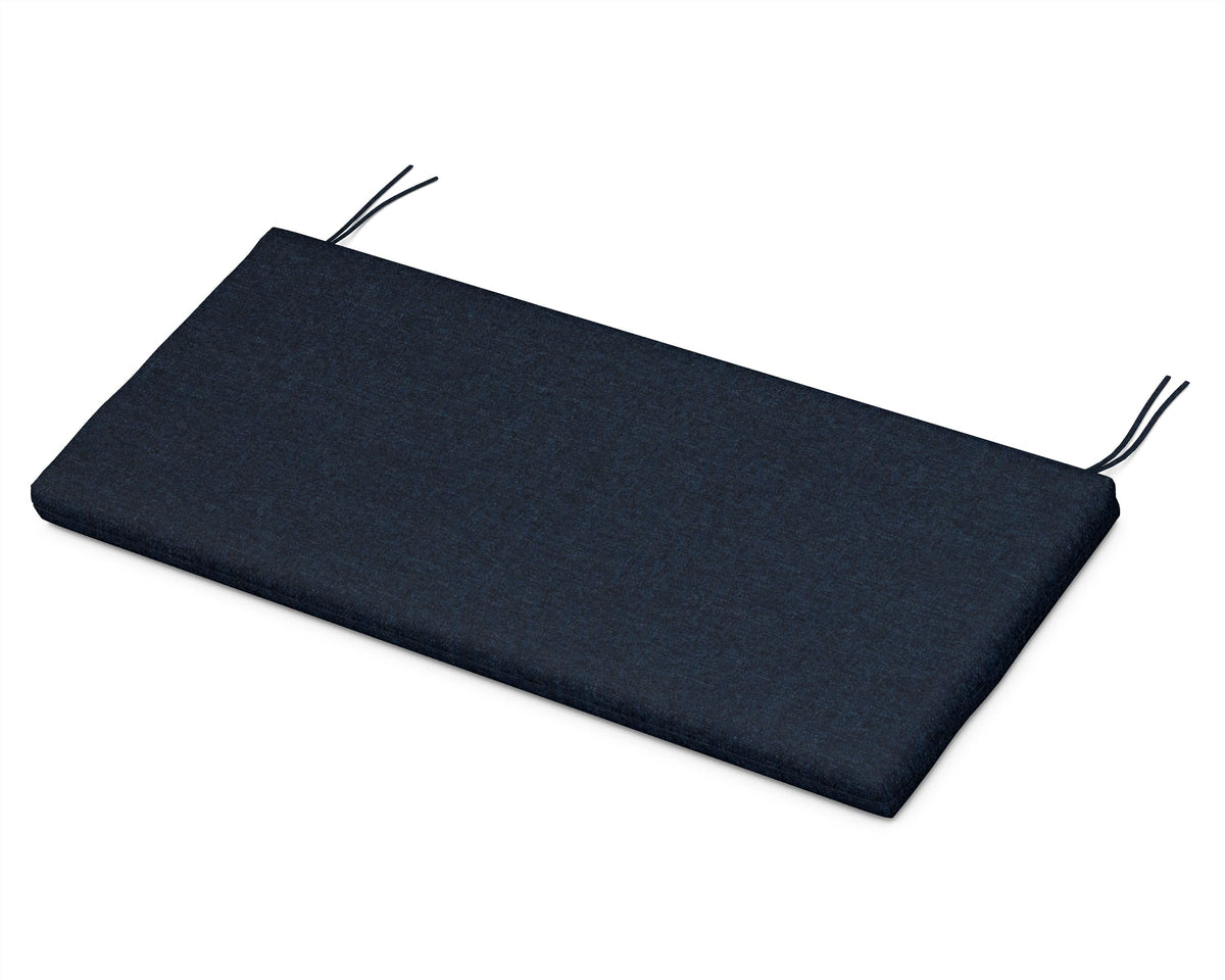 POLYWOOD 48" Bench Seat Cushion in Marine Indigo