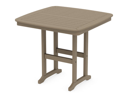 POLYWOOD Nautical 44" Counter Table in Vintage Sahara