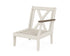 POLYWOOD Braxton Modular Right Arm Chair Frame in Sand / Kona