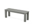 POLYWOOD Studio Parsons 48" Bench in Slate Grey