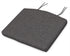 POLYWOOD Standard Seat Cushion 17"D x 20.5"W x 2.5"H in Ash Charcoal