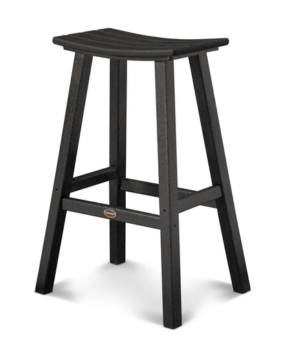 POLYWOOD Traditional 30" Saddle Bar Stool