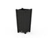 POLYWOOD Vineyard Tapered Square Planter Box in Black