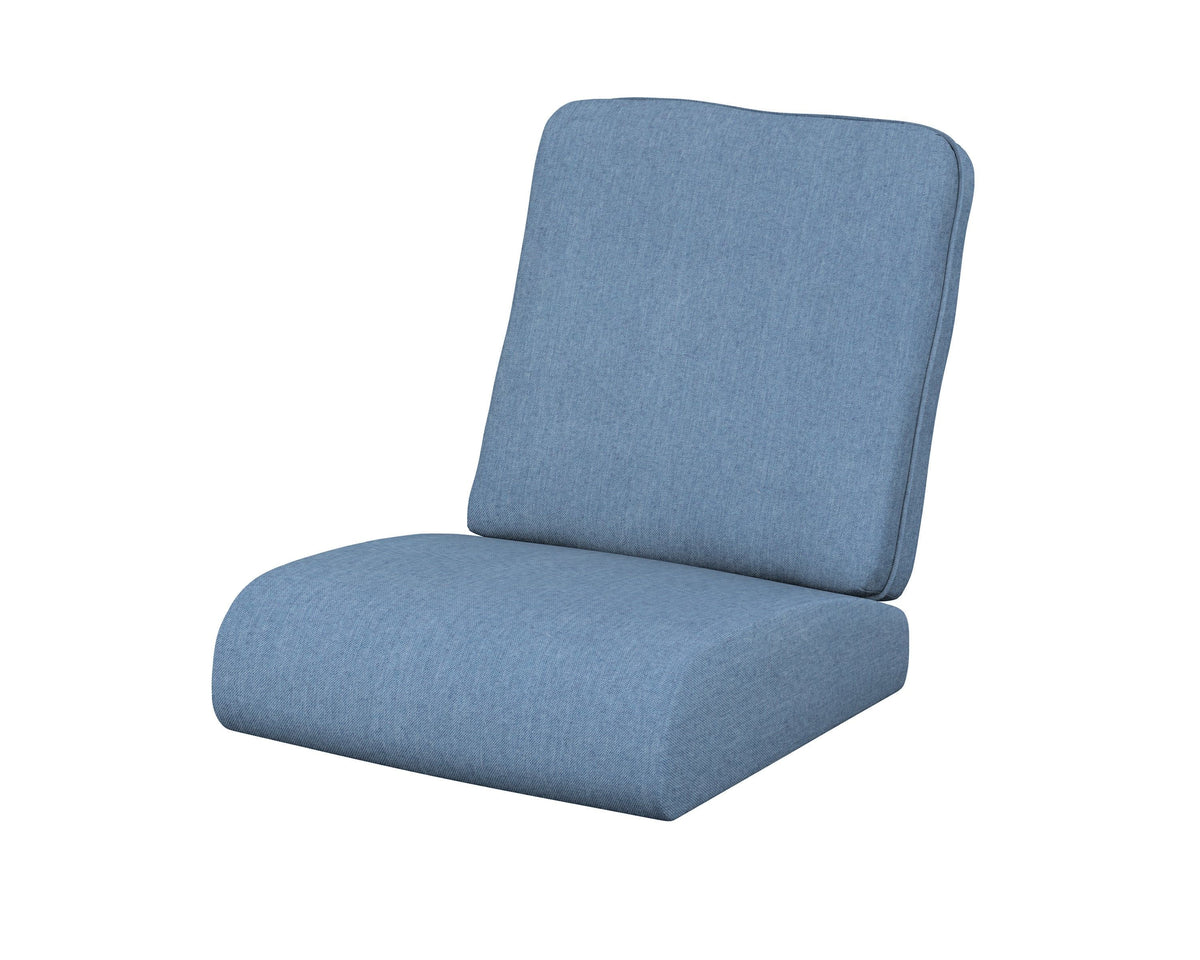 POLYWOOD Club Seat/Back Cushion in Sky Blue