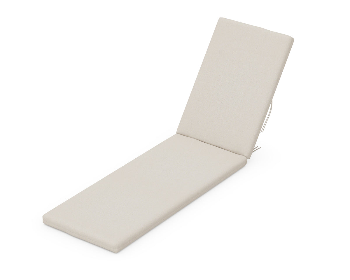 POLYWOOD Chaise Cushion in Dune Burlap