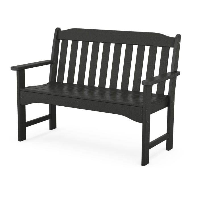 Polywood Bench Black Polywood Country Living 48&quot; Garden Bench
