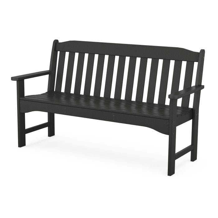 Polywood Bench Black Polywood Country Living 60&quot; Garden Bench