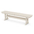 Polywood Bench Sand Polywood Farmhouse Trestle 65" Bench