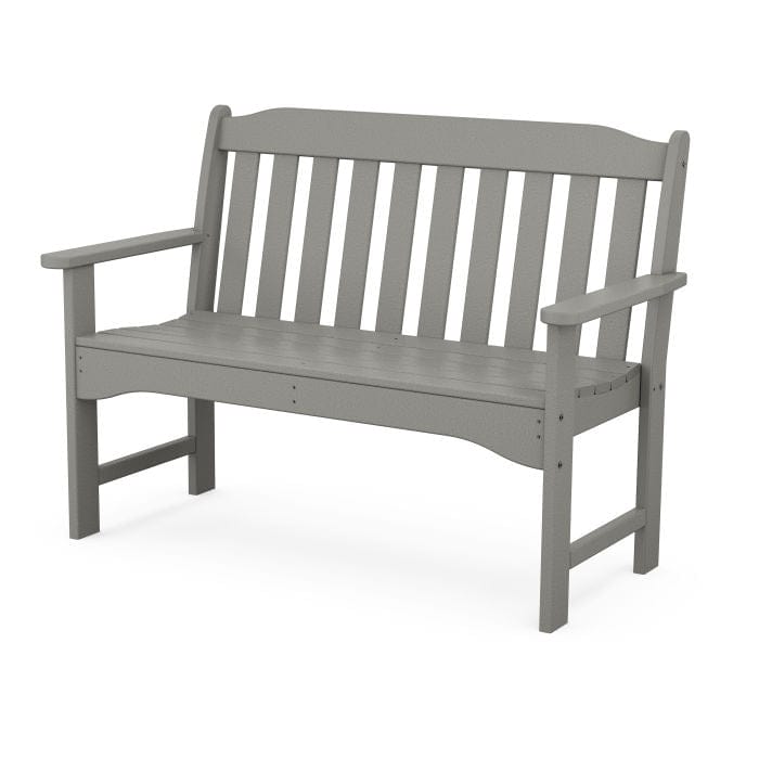 Polywood Bench Slate Grey Polywood Country Living 48&quot; Garden Bench