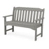 Polywood Bench Slate Grey Polywood Country Living 48" Garden Bench