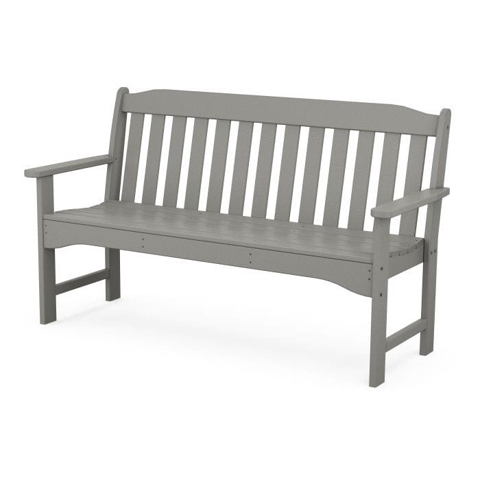 Polywood Bench Slate Grey Polywood Country Living 60&quot; Garden Bench