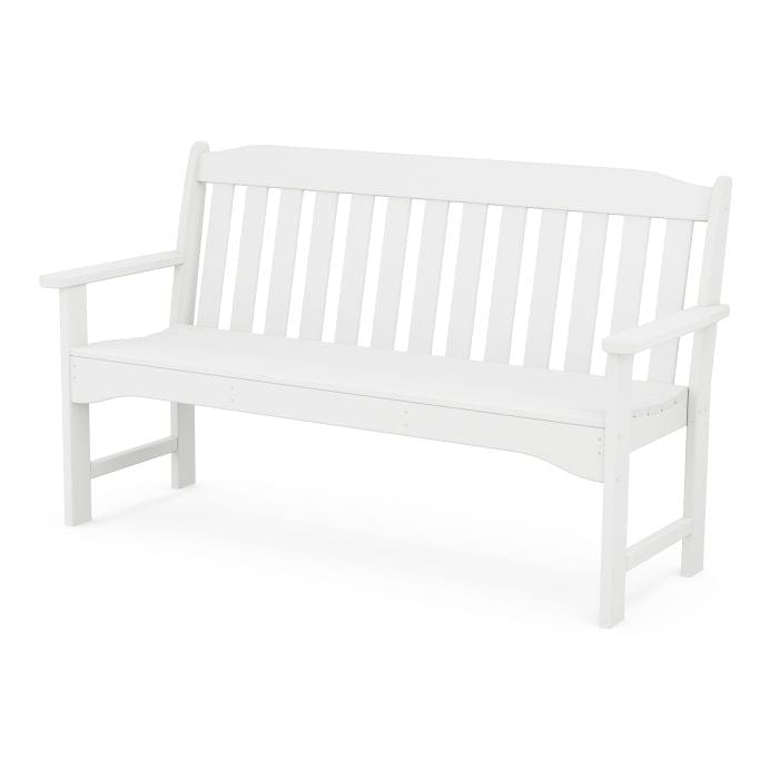 Polywood Bench White Polywood Country Living 60&quot; Garden Bench