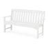 Polywood Bench White Polywood Country Living 60" Garden Bench